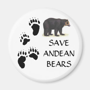 BESPAAR BEREN ANDEAN MAGNEET