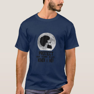 BESPAAR, bescherm onze zwarte vrouwen T-shirt