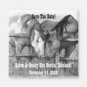 BESPAAR DATUM: GESCHIKT: HORSE ART MAGNEET