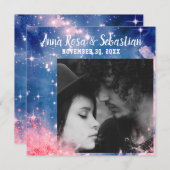 *~* BESPAAR DATUM PHOTO AR6 Weddenschap Website QR Save The Date (Voorkant / Achterkant)