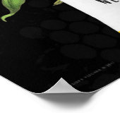 BESPAAR DE BEES! - 18x24 POSTER (Hoek)