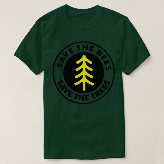 BESPAAR DE BEES DE BOMEN T-SHIRT (Design voorkant)
