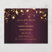 Bespaar de begroting voor de promotiepartij Date Flyer (Achterkant)