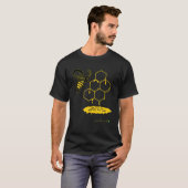 Bespaar de bijen op het milieu t-shirt (Voorkant volledig)