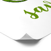 BESPAAR DE BOODSCHAPPEN liefde voor hartkunst Poster (Hoek)