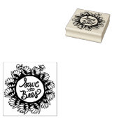 Bespaar de dag van de bijenaarde rubberstempel (Gestempeld)