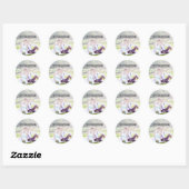 BESPAAR DE DATE Grey Wedding Photo Sticker (Vel)