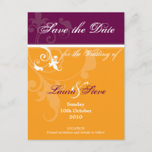 BESPAAR DE DATUM : 2 AANKONDIGINGSKAART