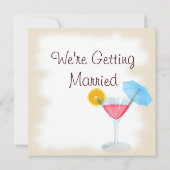 BESPAAR DE DATUM KAART - BEACH WEDING (Achterkant)