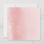 BESPAAR DE DATUM moderne boho mandala roze waterve Kaart (Achterkant)