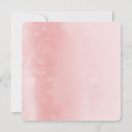 BESPAAR DE DATUM moderne boho mandala roze waterve Kaart (Achterkant)