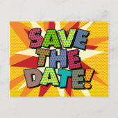 BESPAAR DE DATUM Uw Bubbel van de Toespraak van he Aankondigingskaart (Voorkant)