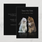 Bespaar de datum van onze Gesponnen dag! Save The Date (Voorkant / Achterkant)