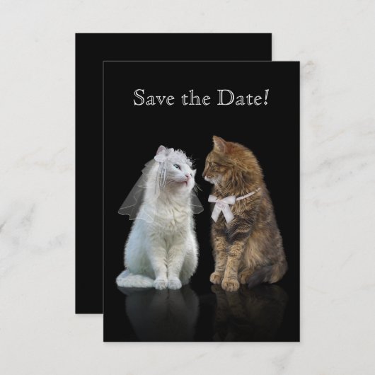 Bespaar de datum van onze Gesponnen dag! Save The Date (Voorkant / Achterkant)