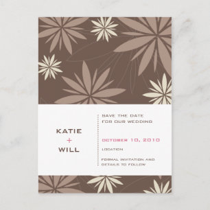 BESPAAR DE DATUM : vitaliteit Aankondigingskaart