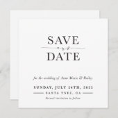 BESPAAR DE DATUM waarop het aangepaste ontwerp Ann Kaart (Voorkant / Achterkant)