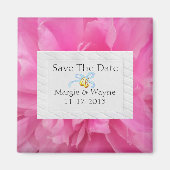 BESPAAR DE DATUM WEDING MAGNET (Voorkant)