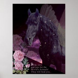 Bespaar de dieren - Poster
