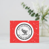 BESPAAR DE DODO BIRD BRIEFKAART (Staand voorkant)
