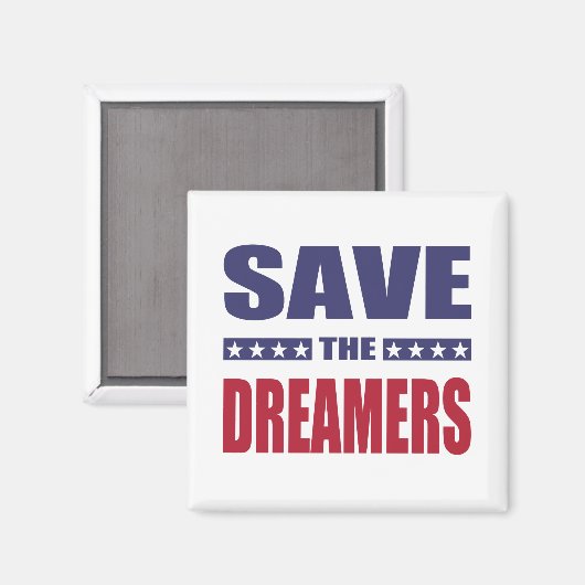 Bespaar de dromers magneet (Voorkant / Achterkant)