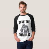 BESPAAR DE GORILLAS T-SHIRTS (Voorkant volledig)