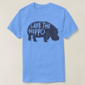 BESPAAR DE HIPPO T-SHIRT (Design voorkant)