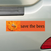 bespaar de hommelksticker bumpersticker (Op auto)