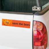 bespaar de hommelksticker bumpersticker (Op Truck)