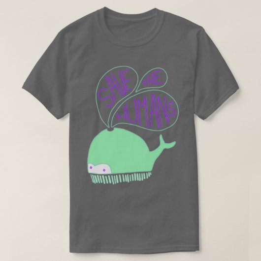 Bespaar de Humans T-shirt (Design voorkant)