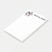 Bespaar de Koeien de rechten van dieren Post-it® Notes (Schuin)