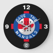 BESPAAR DE MANUALS GROTE KLOK (Voorkant)