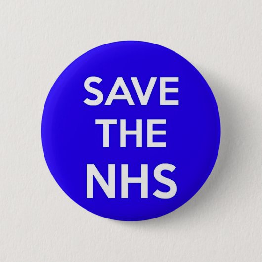 BESPAAR DE NHS BACK BADGE PIN RONDE BUTTON 5,7 CM (Voorkant)