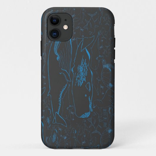 BESPAAR DE OCEAAN! Case-Mate iPhone CASE (Achterkant)