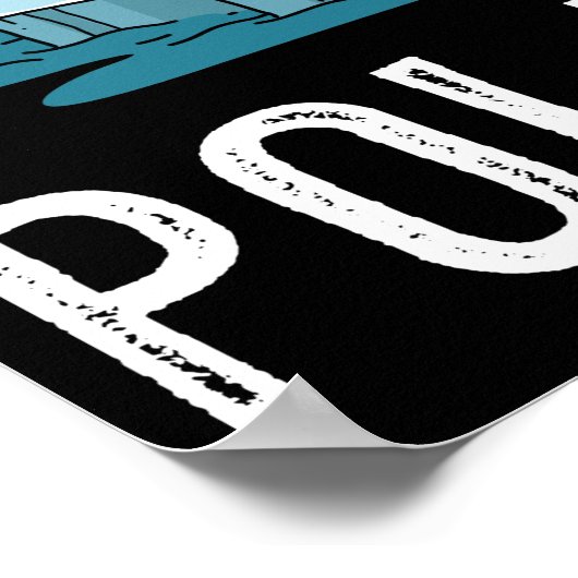 Bespaar de poolse Beren tegen klimaatverandering Poster (Hoek)