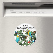 BESPAAR DE RAINFOREST MAGNEET (Insitu (Vaatwasser))