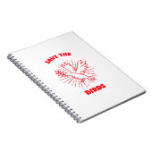 Bespaar de vogels notitieboek (Rechterzijde)