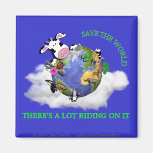 Bespaar de wereld magneet