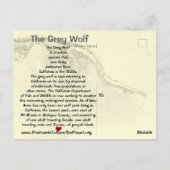 BESPAAR DE WOLVES! - BRIEFKAART (Achterkant)