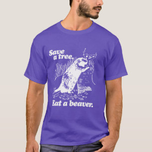 BESPAAR EEN BOE - WITTE -.png T-shirt