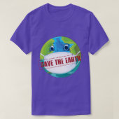 Bespaar elke dag de planeet Aarde Dag 51ste Annive T-shirt (Design voorkant)