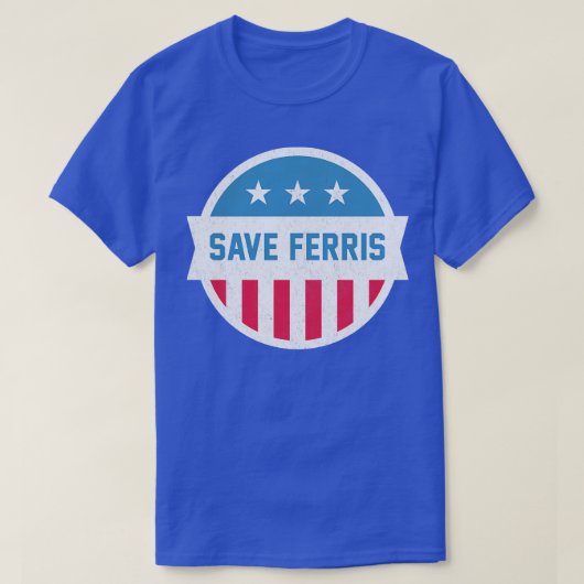 Bespaar Ferris ontwerp T-shirt (Design voorkant)