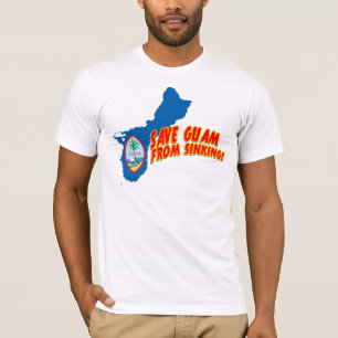 BESPAAR GUAM VAN HET SINKEN T-SHIRT
