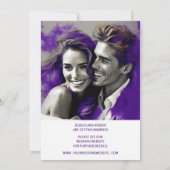 BESPAAR HET DATUM EENVOUDIG MODERNE ONTWERP KAART (Achterkant)