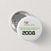 Bespaar klein ronde button 3,2 cm (Voorkant /achterkant)