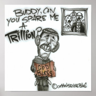 Bespaar me een biljoen poster