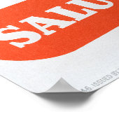 Bespaar meer, Reprint van Brits oorlogstijd poster (Hoek)