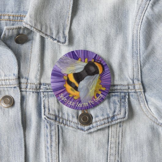 Bespaar onze bijen op persoonlijke titel Button (In situ)