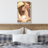 BESPAAR ONZE DATUM | BESPAAR DE DATUM VAN HET CANV CANVAS AFDRUK (Insitu (Slaapkamer))