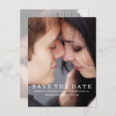 BESPAAR ONZE DATUM | BEWAREN VAN DE DATUM VAN AANK AANKONDIGINGSKAART (Voorkant / Achterkant)