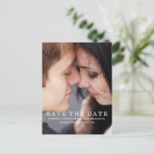 BESPAAR ONZE DATUM | BEWAREN VAN DE DATUM VAN AANK AANKONDIGINGSKAART (Staand voorkant)